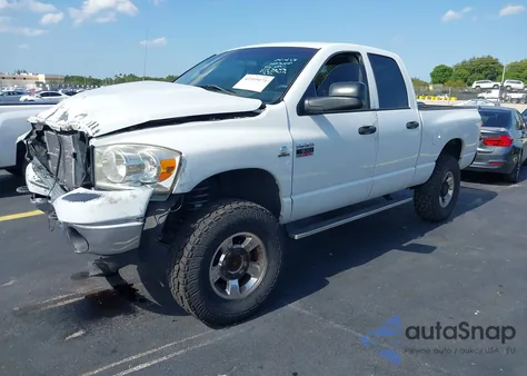2007 Dodge Ram 2500 Slt/Trx4 Off Road/Sport/Power Wagon z USA, uszkodzony, nr VIN 1D7KS28AX7J617833